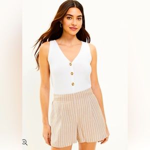 NWT loft v neck sweater tank